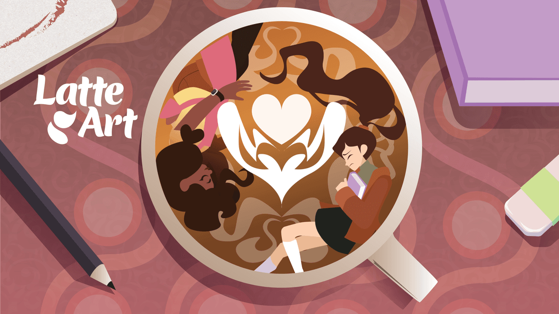 Title: Latte Art Description: An animated short film titled "Latte Art" based on an original story by Alexandria Dority.